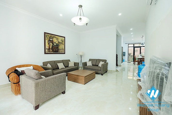Nice house for rent in Ciputra, Tay Ho, Hanoi, fully furnished.